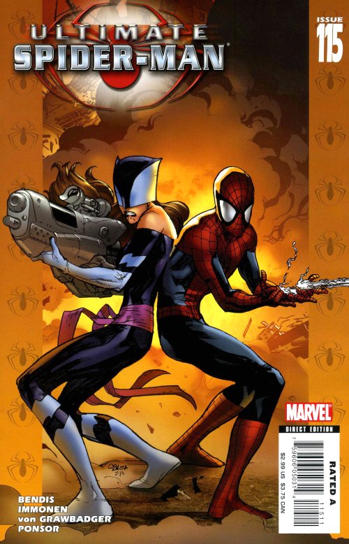 Ultimate Spider-Man #115, couverture
