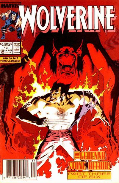 Wolverine #13, couverture