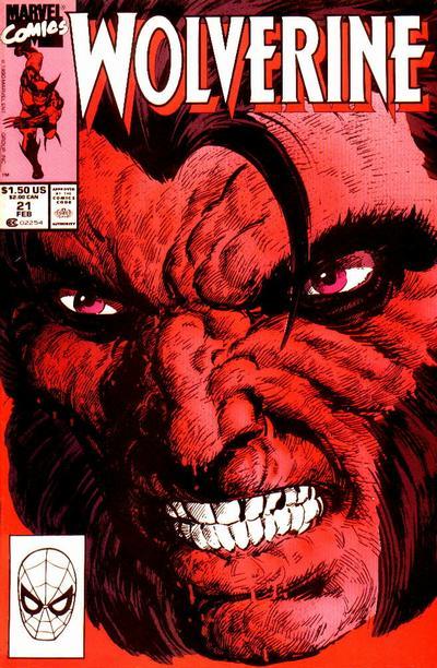 Wolverine #21, couverture