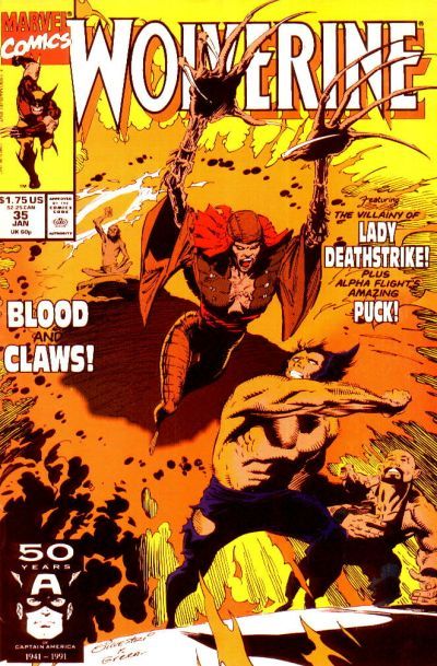 Wolverine #35, couverture