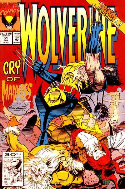 Wolverine #51, couverture