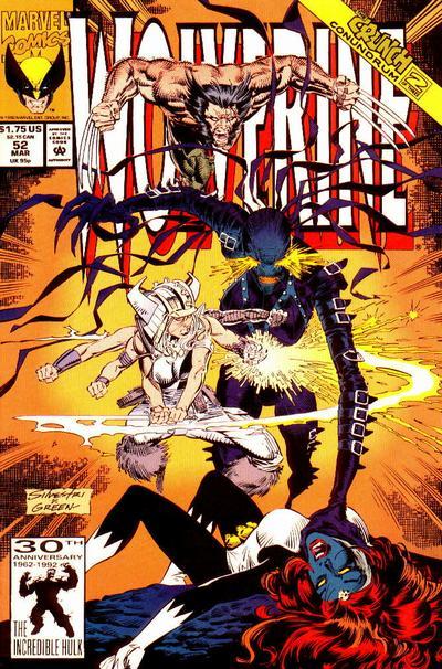 Wolverine #52, couverture