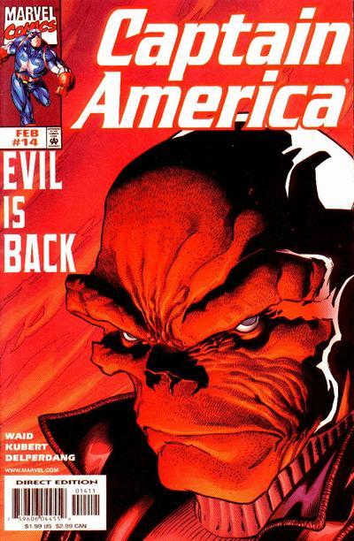Captain America #14, couverture