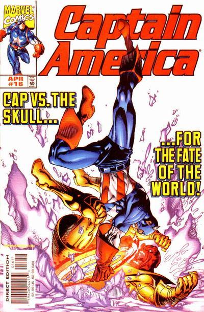 Captain America #16, couverture