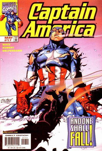 Captain America #17, couverture