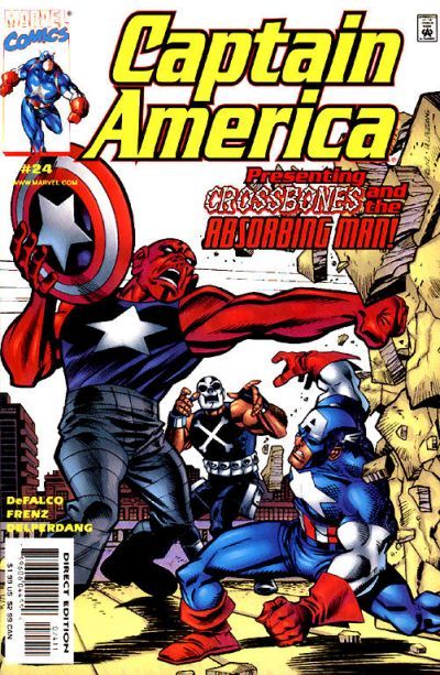 Captain America #24, couverture