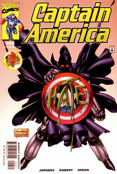Captain America #26, couverture