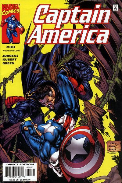 Captain America #30, couverture
