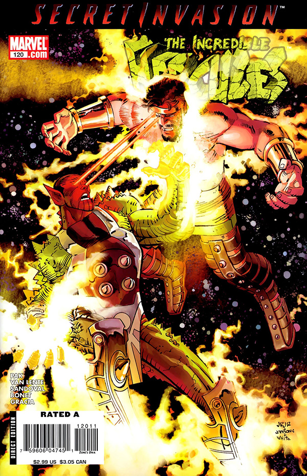 Incredible Hercules #120, couverture