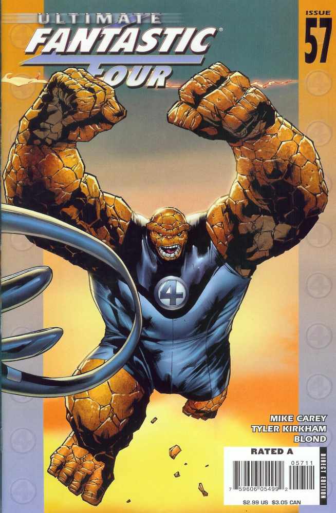 Ultimate Fantastic Four #57, couverture