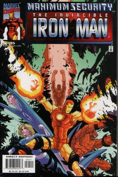 Iron Man #35, couverture