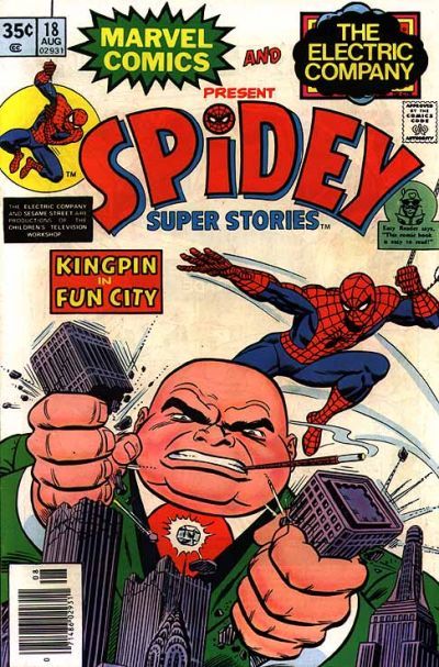 Spidey Super Stories #18, couverture