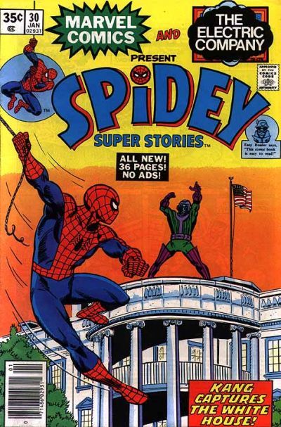 Spidey Super Stories #30, couverture