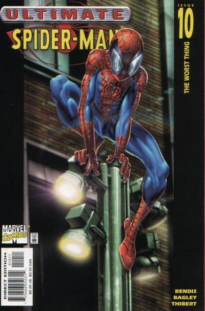 Ultimate Spider-Man #10, couverture