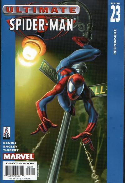 Ultimate Spider-Man #23, couverture