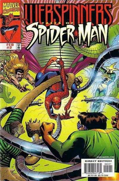 Webspinners: Tales Of Spider-Man #2, couverture