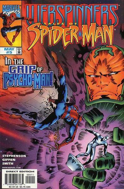 Webspinners: Tales Of Spider-Man #5, couverture
