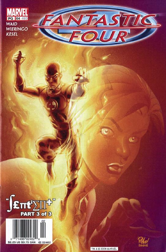 Fantastic Four #64, couverture
