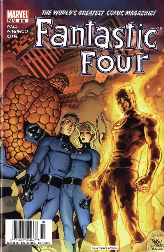Fantastic Four #510, couverture