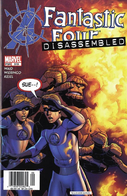 Fantastic Four #519, couverture