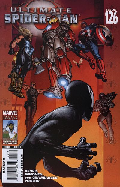 Ultimate Spider-Man #126, couverture