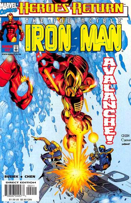 Iron Man #2, couverture