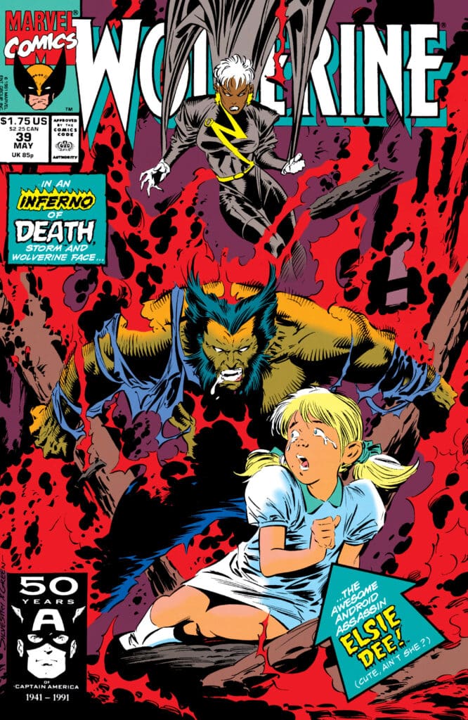 Wolverine #39, couverture