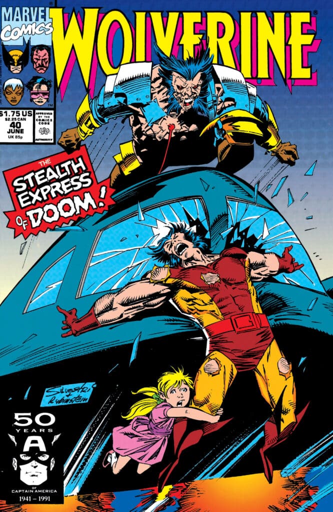 Wolverine #40, couverture