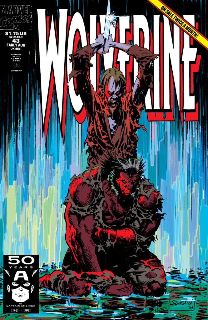 Wolverine #43, couverture