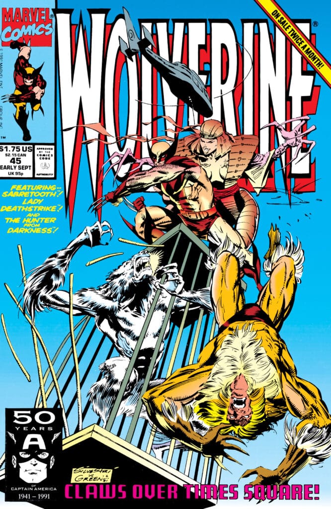 Wolverine #45, couverture