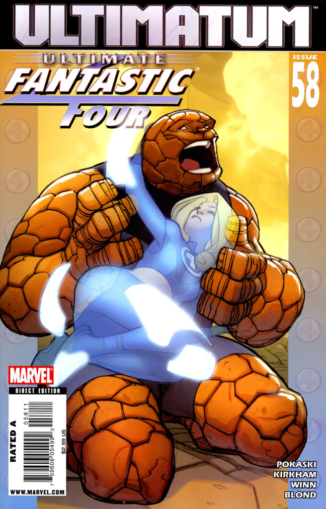 Ultimate Fantastic Four #58, couverture