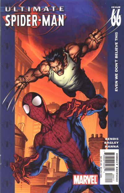 Ultimate Spider-Man #66, couverture