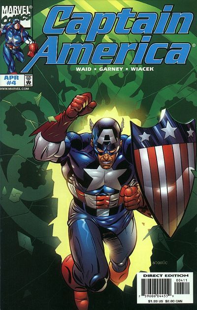 Captain America #4, couverture