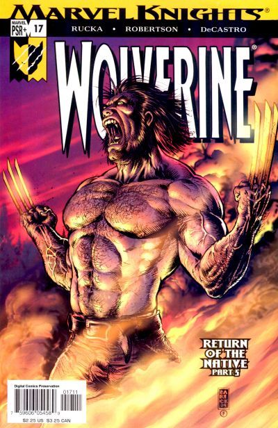 Wolverine #17, couverture