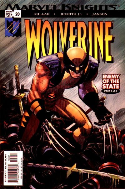 Wolverine #20, couverture