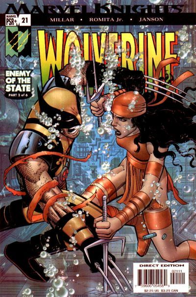 Wolverine #21, couverture