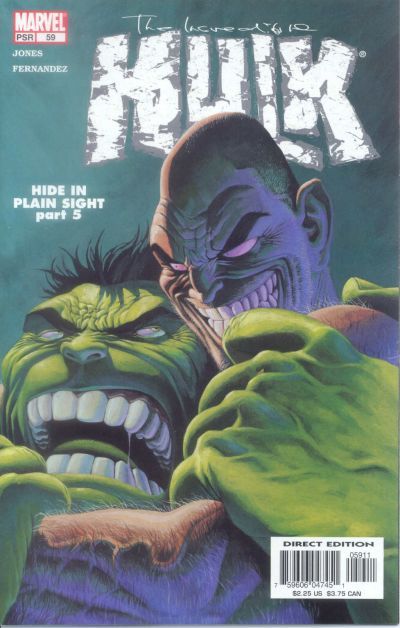 Incredible Hulk #59, couverture