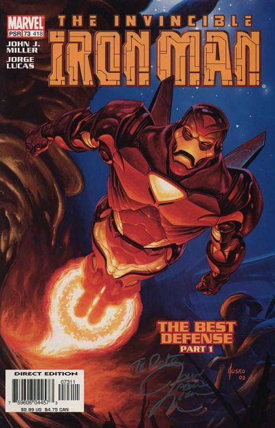 Iron Man #73, couverture