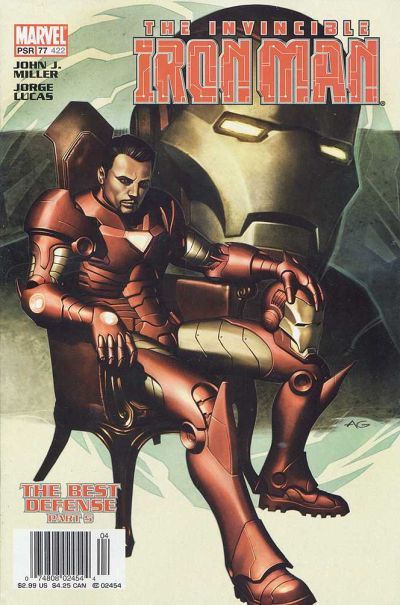 Iron Man #77, couverture