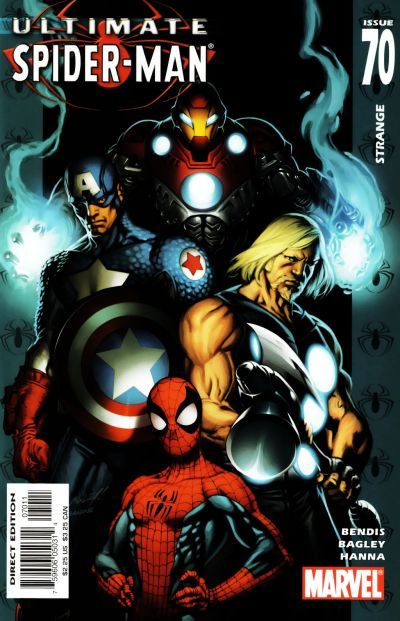 Ultimate Spider-Man #70, couverture
