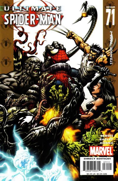Ultimate Spider-Man #71, couverture