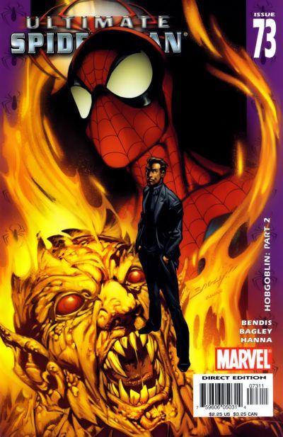 Ultimate Spider-Man #73, couverture