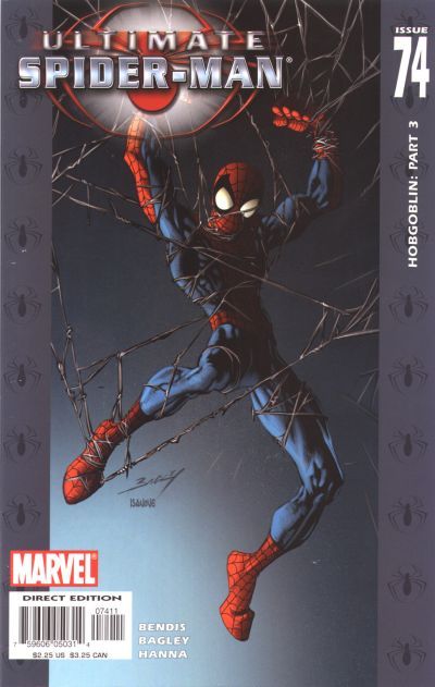 Ultimate Spider-Man #74, couverture
