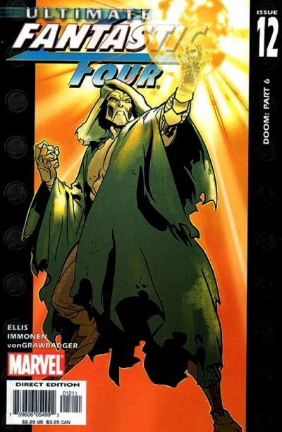 Ultimate Fantastic Four #12, couverture