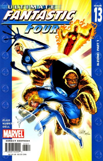 Ultimate Fantastic Four #13, couverture
