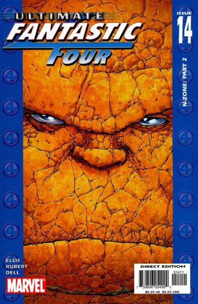 Ultimate Fantastic Four #14, couverture