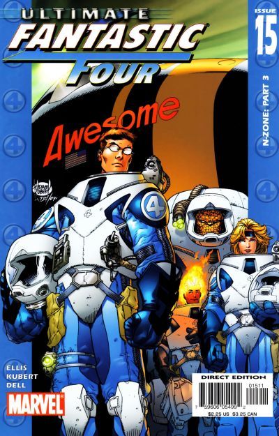 Ultimate Fantastic Four #15, couverture