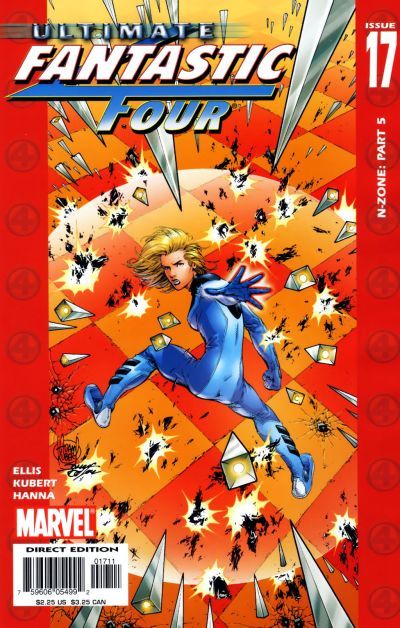 Ultimate Fantastic Four #17, couverture
