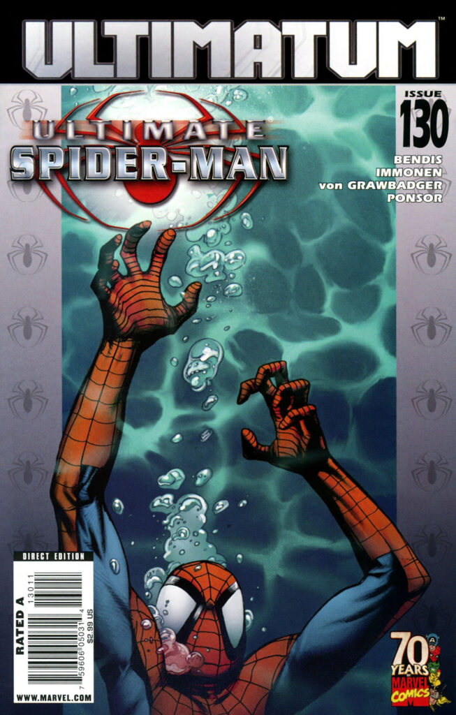 Ultimate Spider-Man #130, couverture
