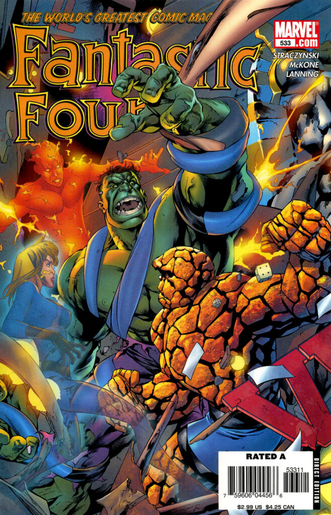 Fantastic Four #533, couverture